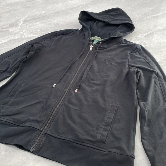 Women's Lauren Active Ralph Lauren Zipper Hoodie Long Sleeve Sweatshirt Jacket - Picture 3 of 16